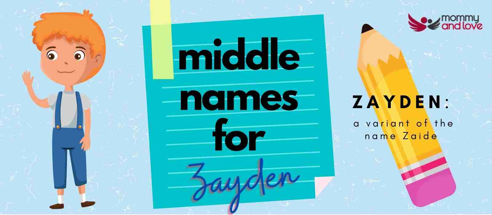 Middle Names for Zayden