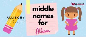 Middle Names for Allison