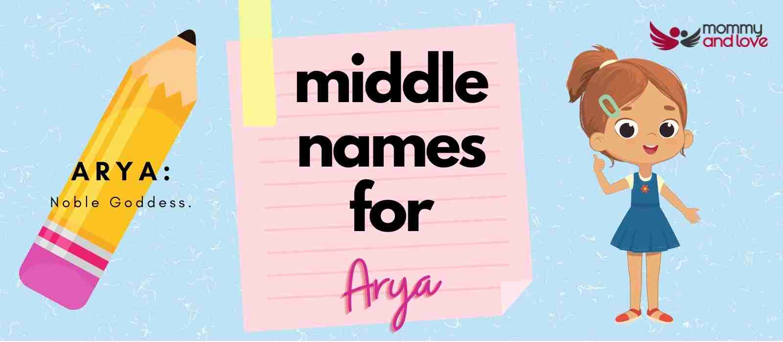 Middle Names for Arya