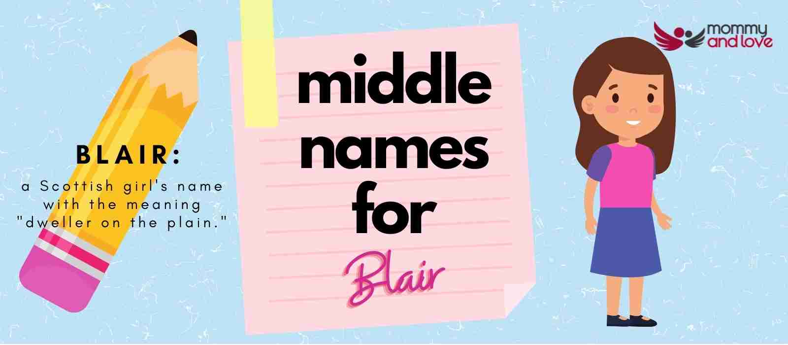 Middle Names for Blair