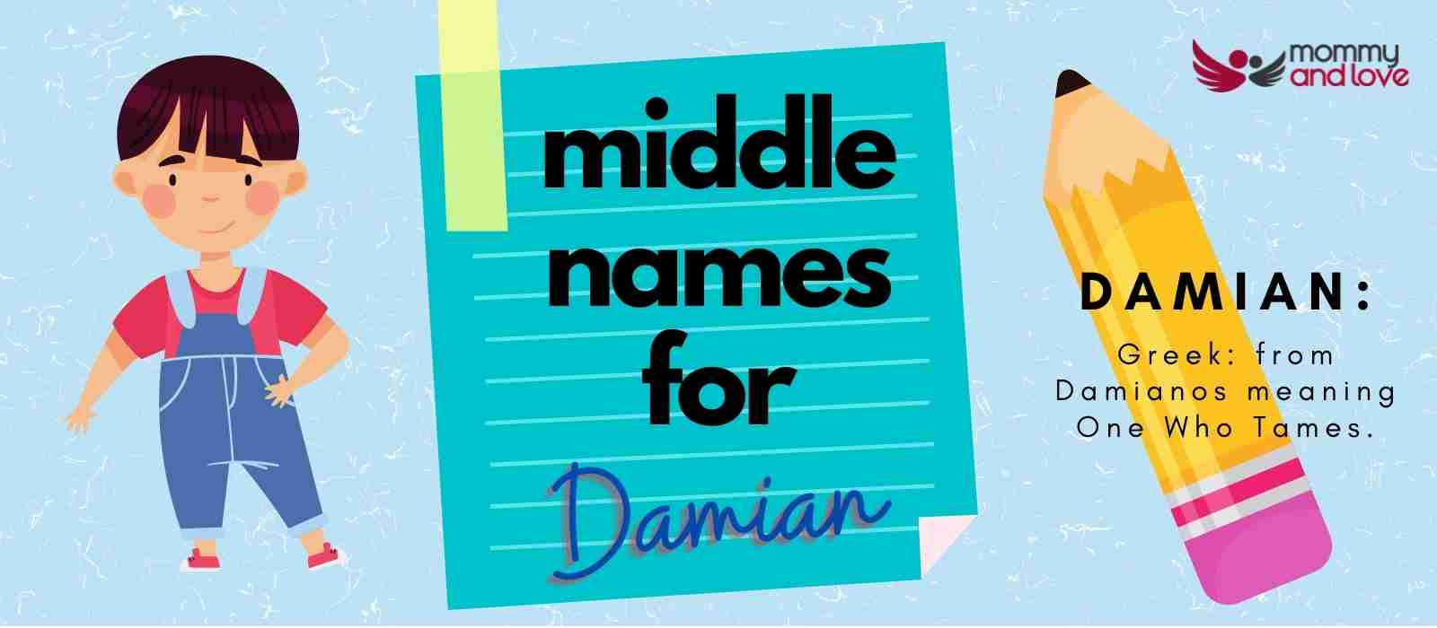 Middle Names for Damian