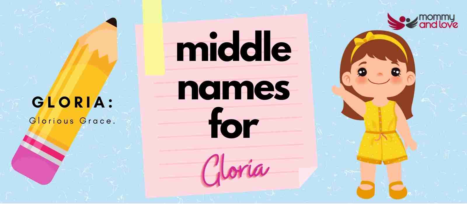 Middle Names for Gloria