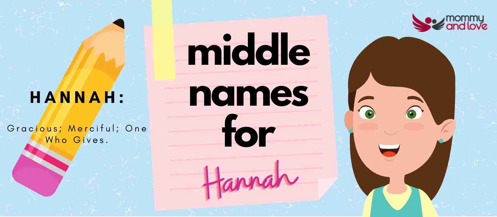 Middle Names for Hannah