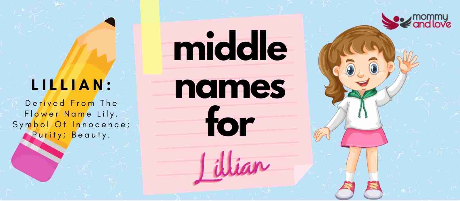 129+ Amazing Middle Names for Lillian