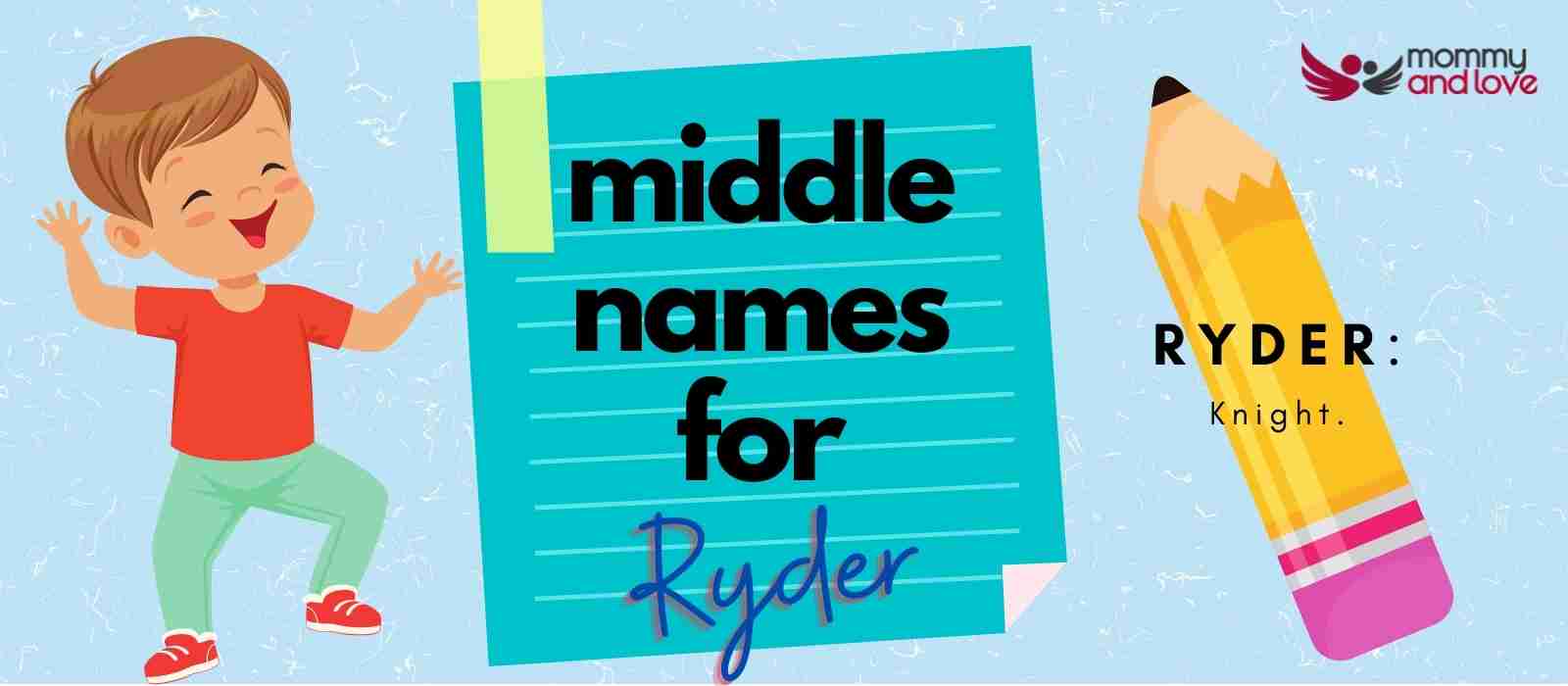 Middle Names for Ryder