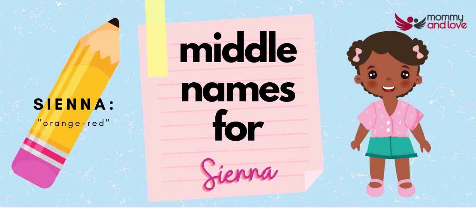 101+ Cute Middle Names for Sienna Mommy and Love