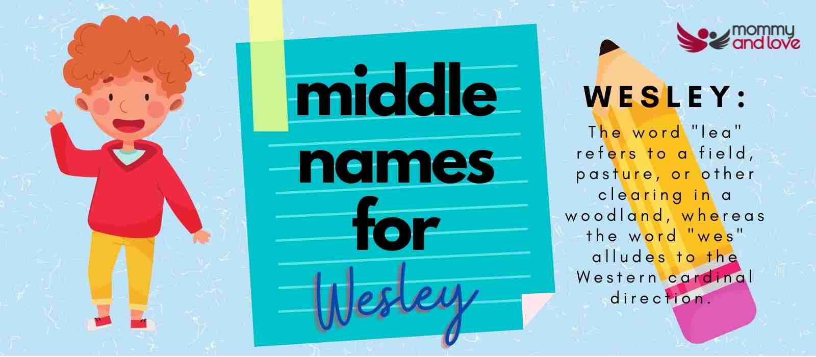 Middle Names for Wesley