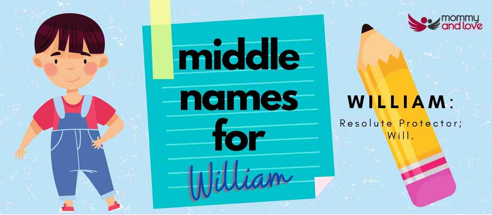 99+ Contemporary & Traditional Middle Names for William