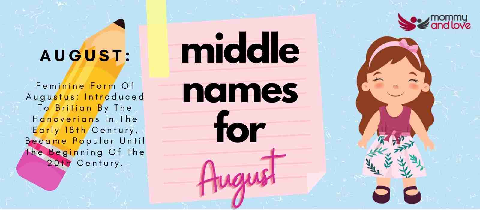 Middle Names for August