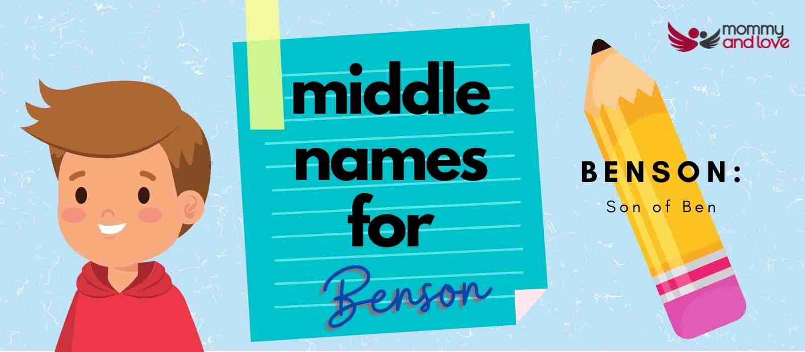Middle Names for Benson