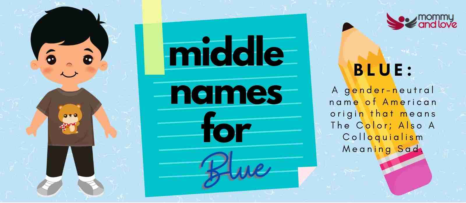 Middle Names for Blue