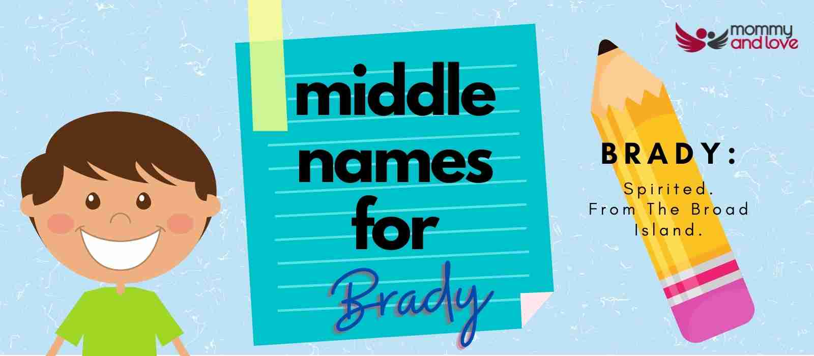 Middle Names for Brady