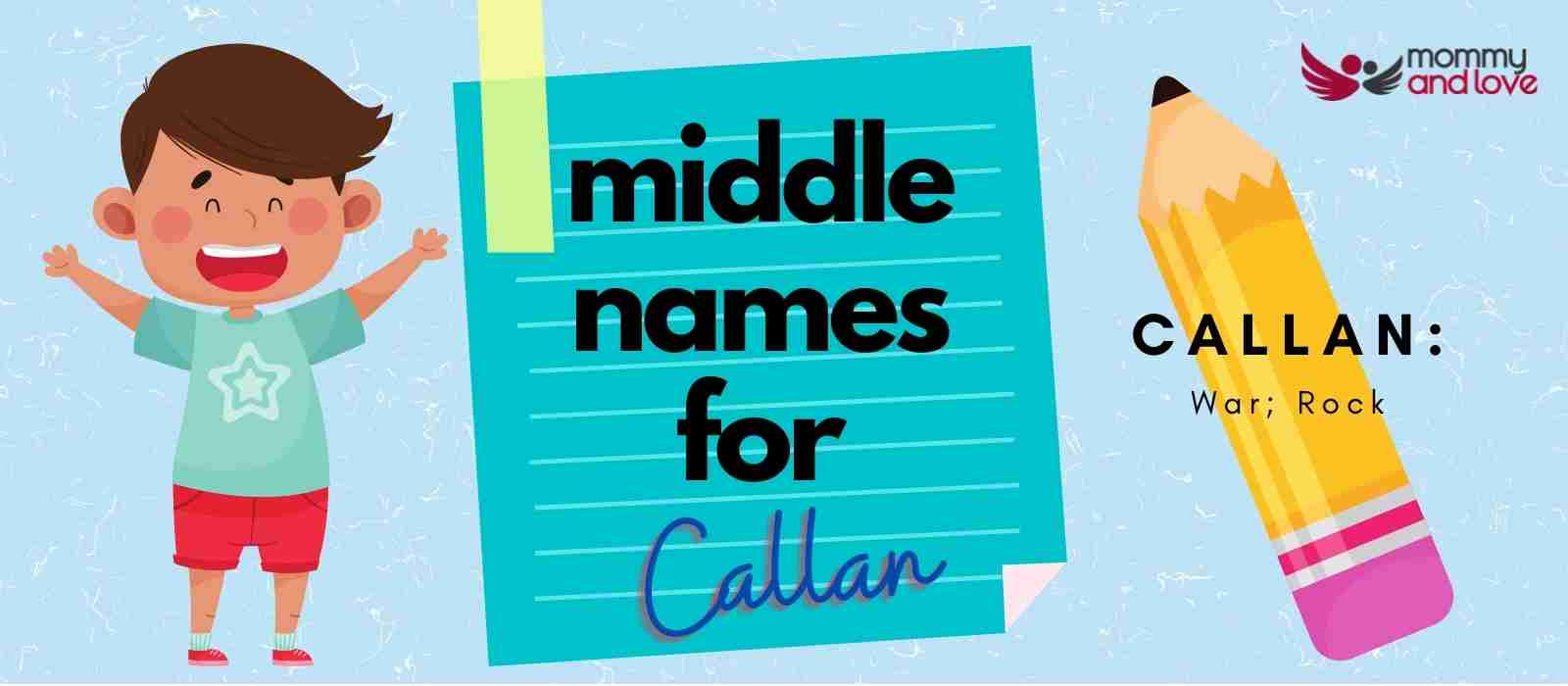 Middle Names for Callan