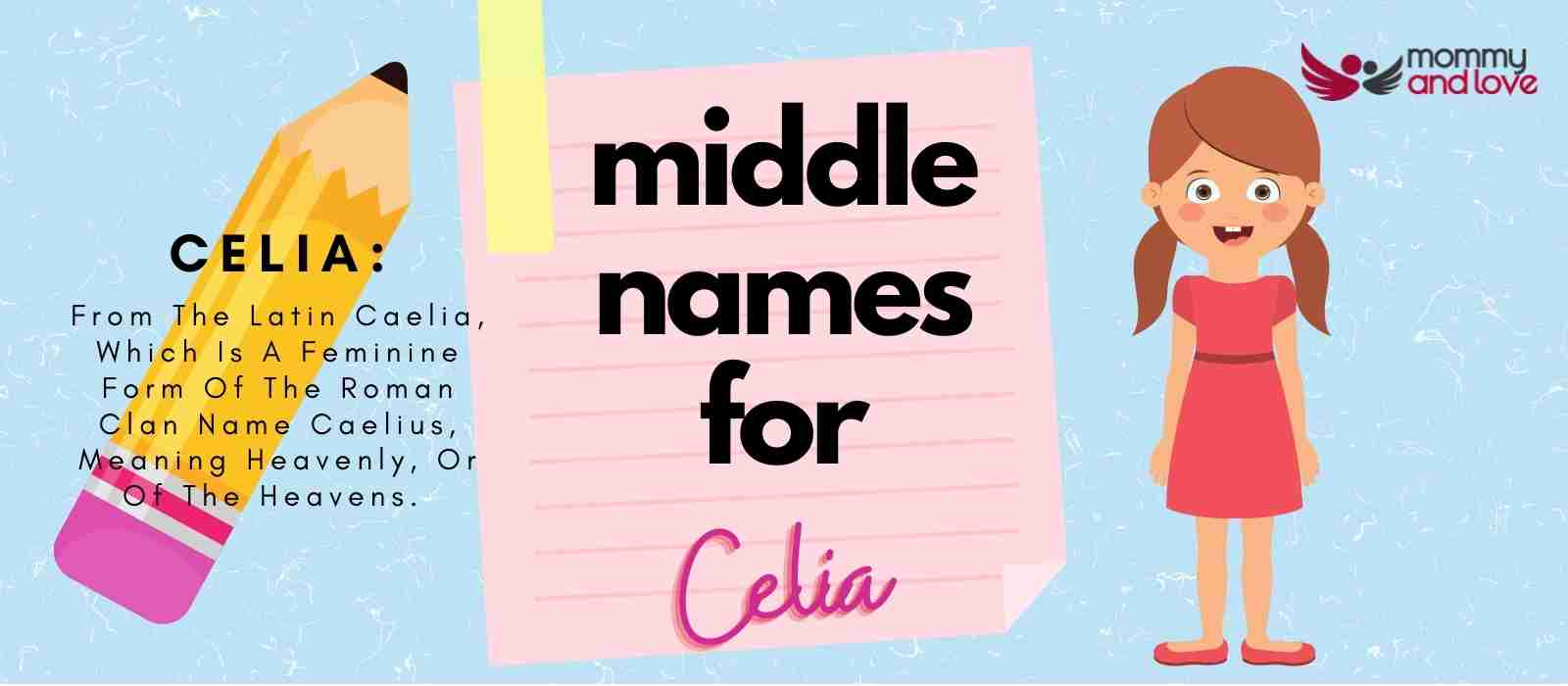 Middle Names for Celia