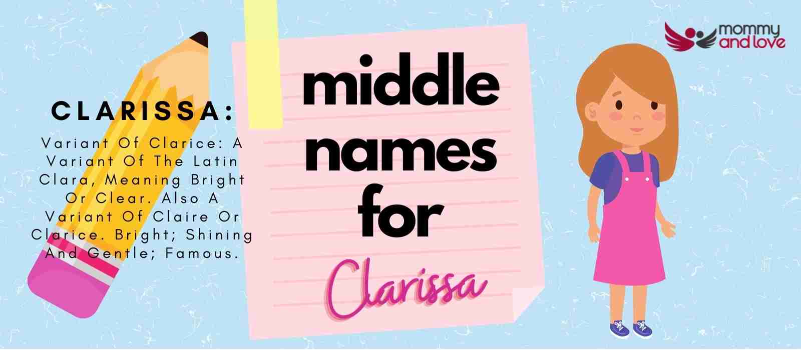 Middle Names for Clarissa