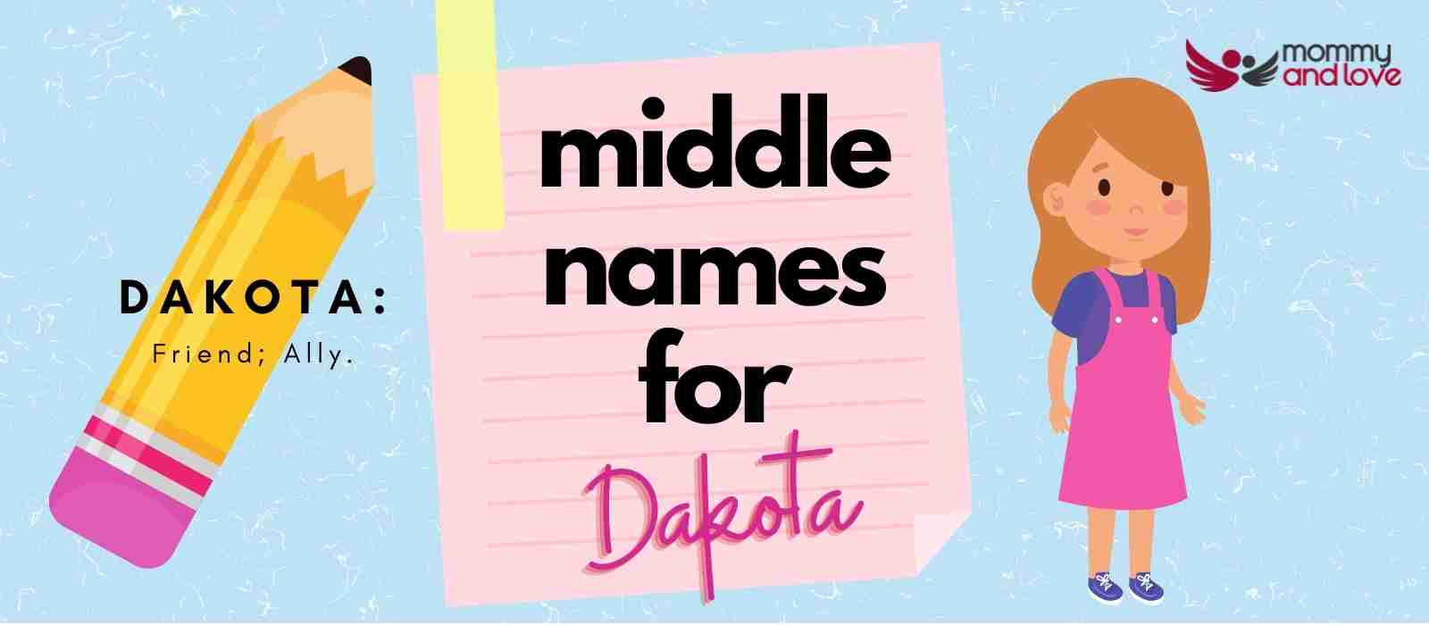 Middle Names for Dakota