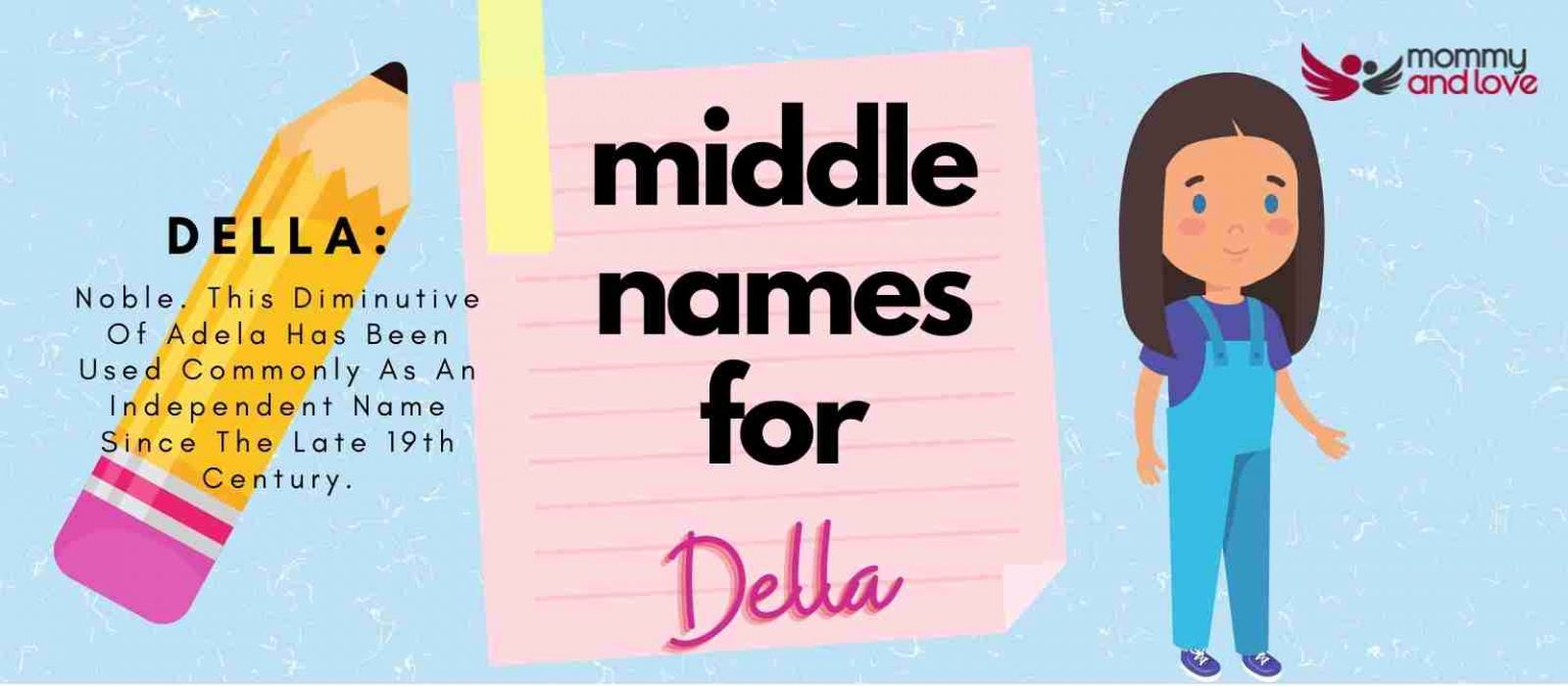 Middle Names for Della Beautiful Names to Match Mommy and Love
