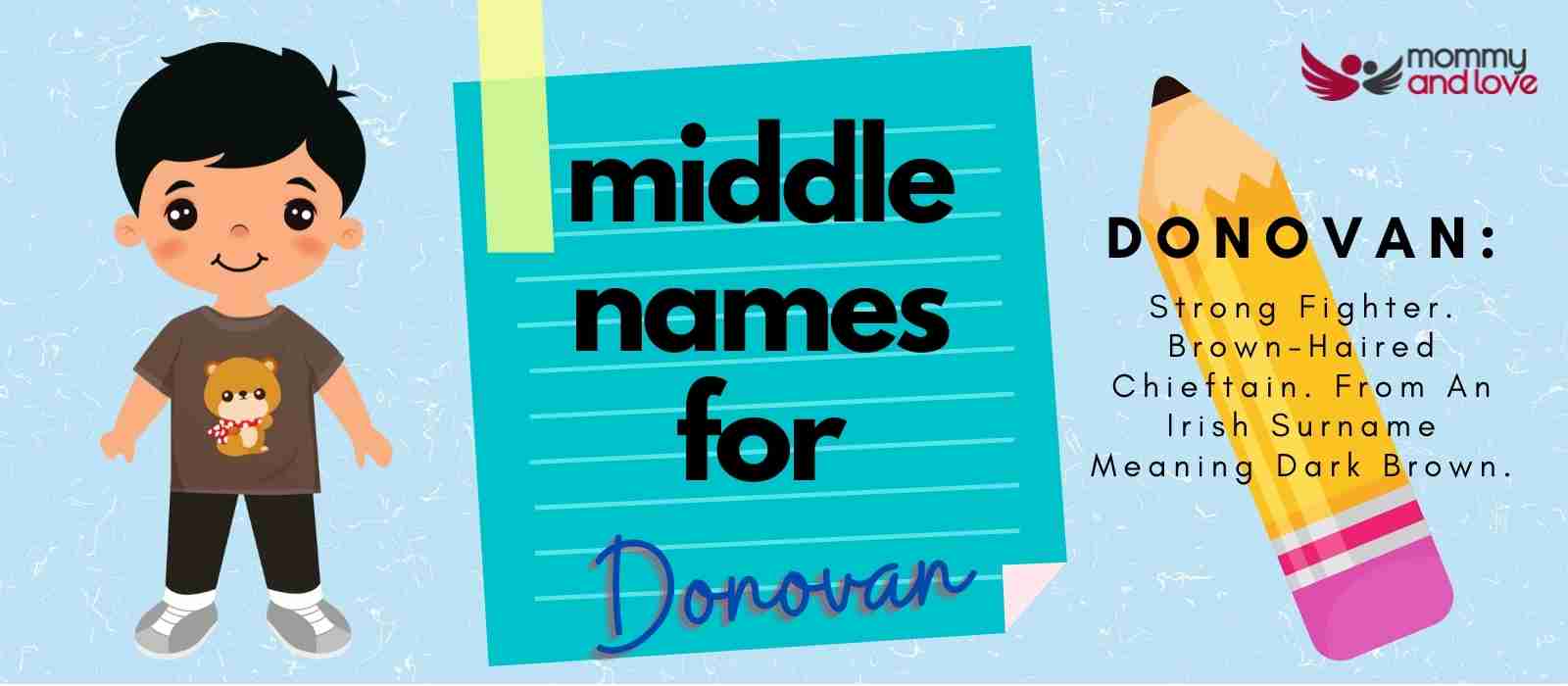 Middle Names for Donovan