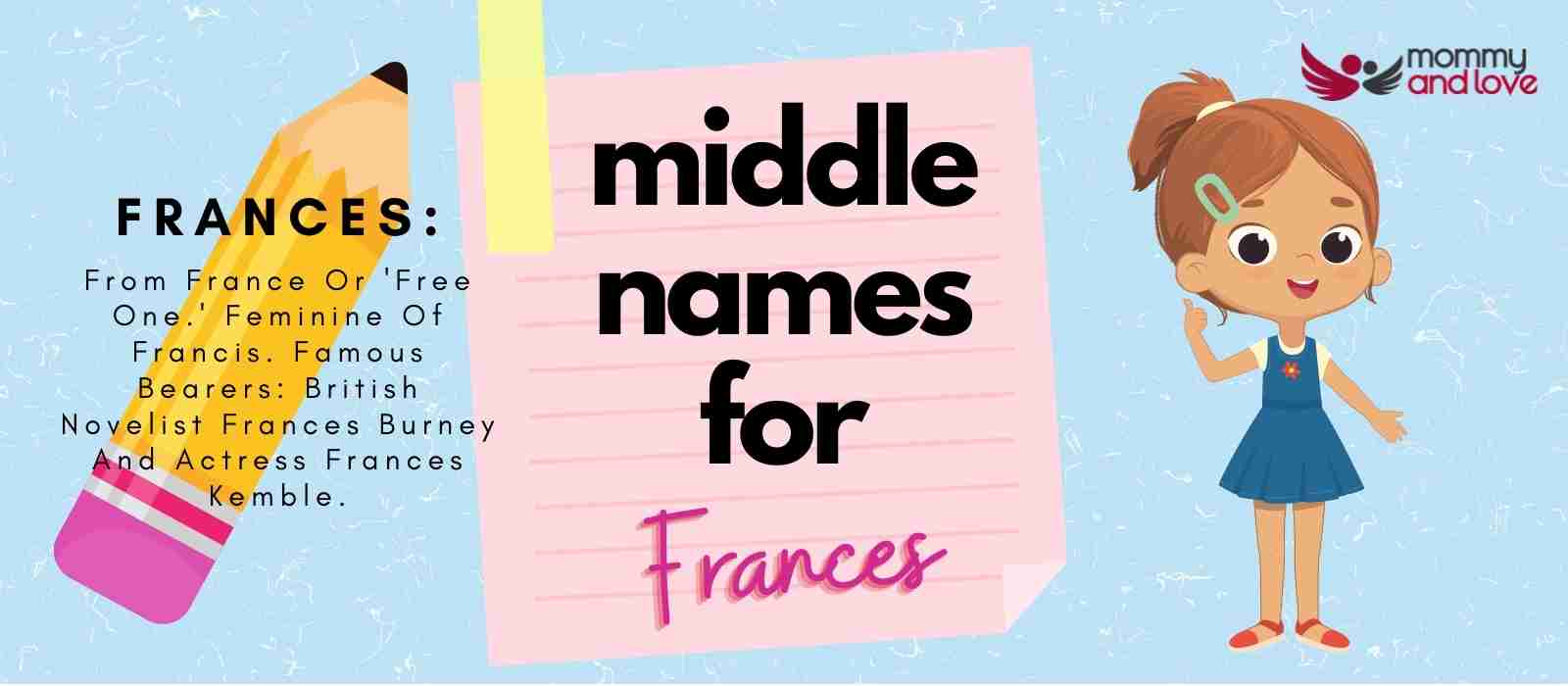 Middle Names for Frances