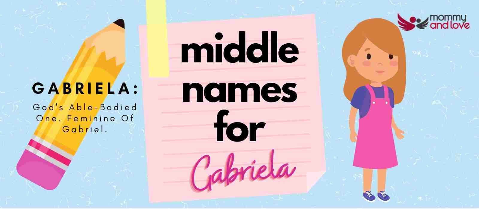 Middle Names for Gabriela