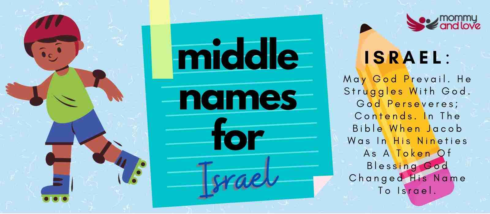 Middle Names for Israel