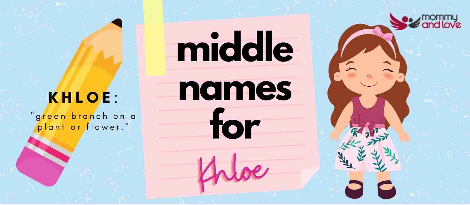 Middle Names For Khloe 101 Interesting Ideas Mommy And Love