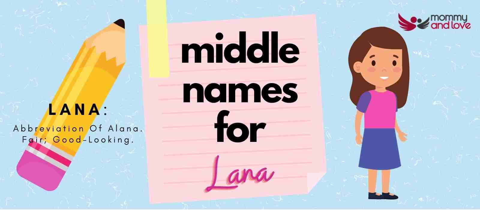 Middle Names for Lana