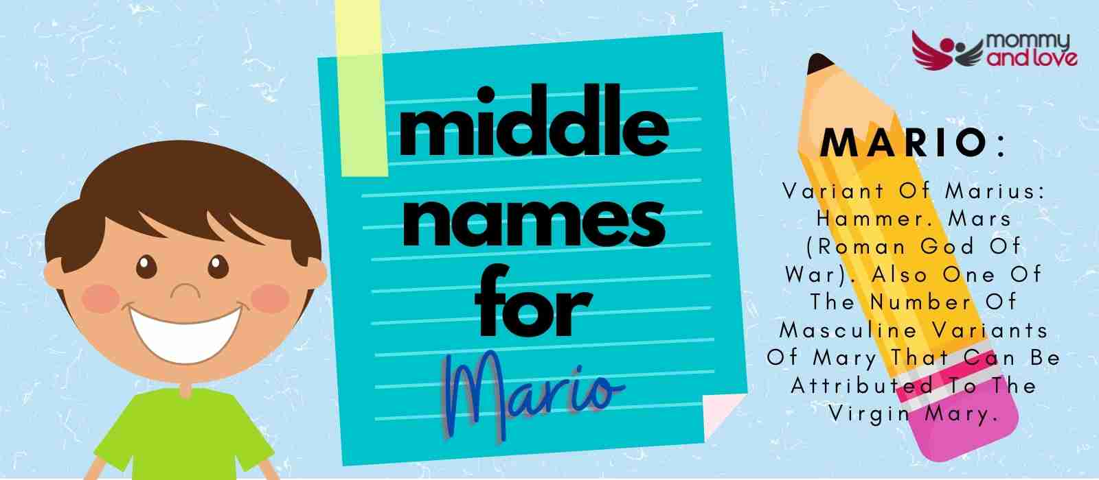 Middle Names for Mario