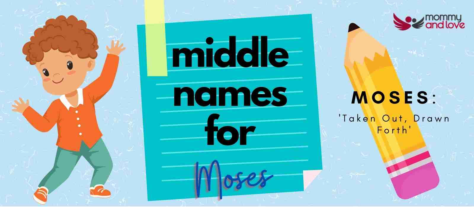 Middle Names for Moses