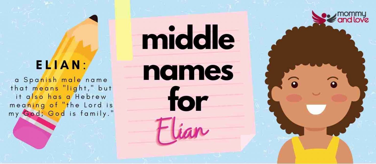 Middle Names for Elian 105 Comprehensive Picks to Admire Mommy and Love