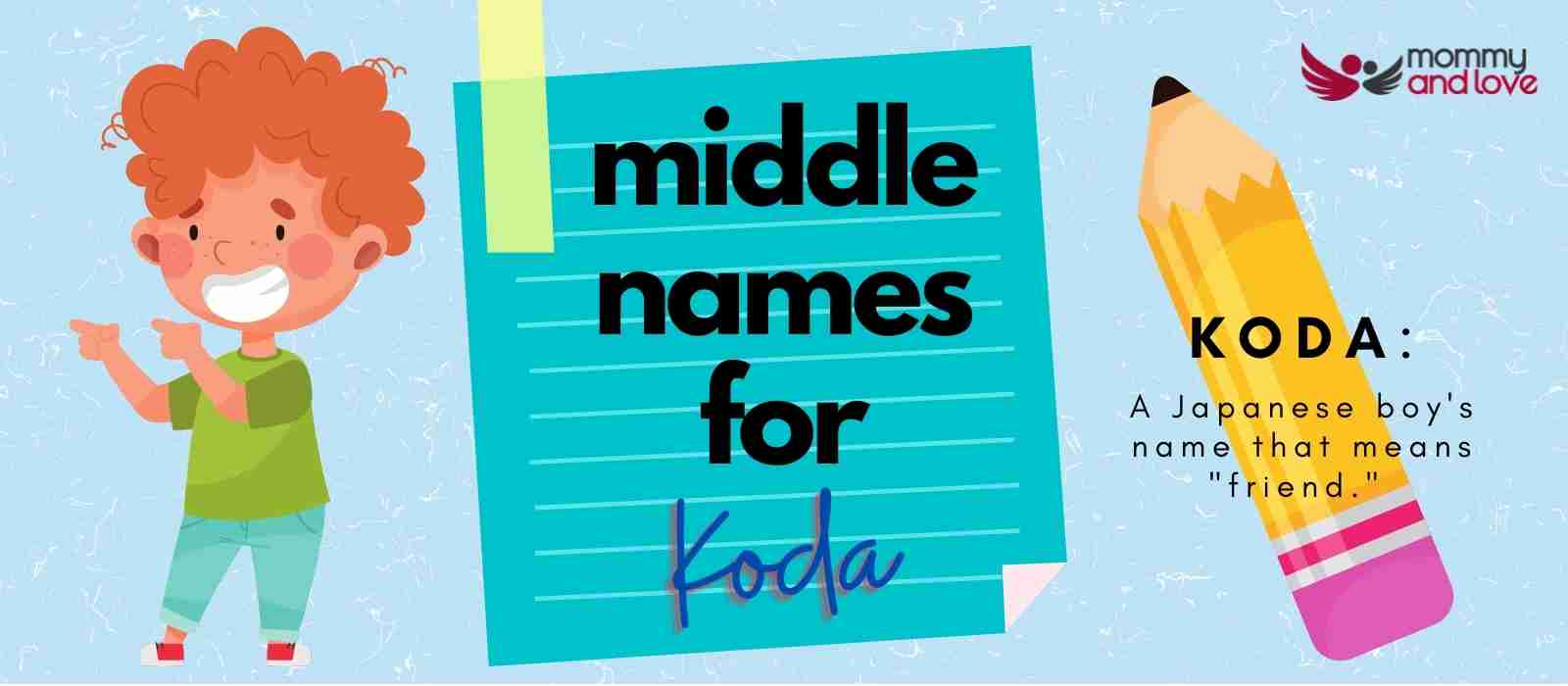 Middle Names for Koda
