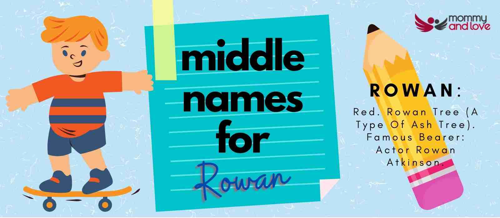 Middle Names for Rowan