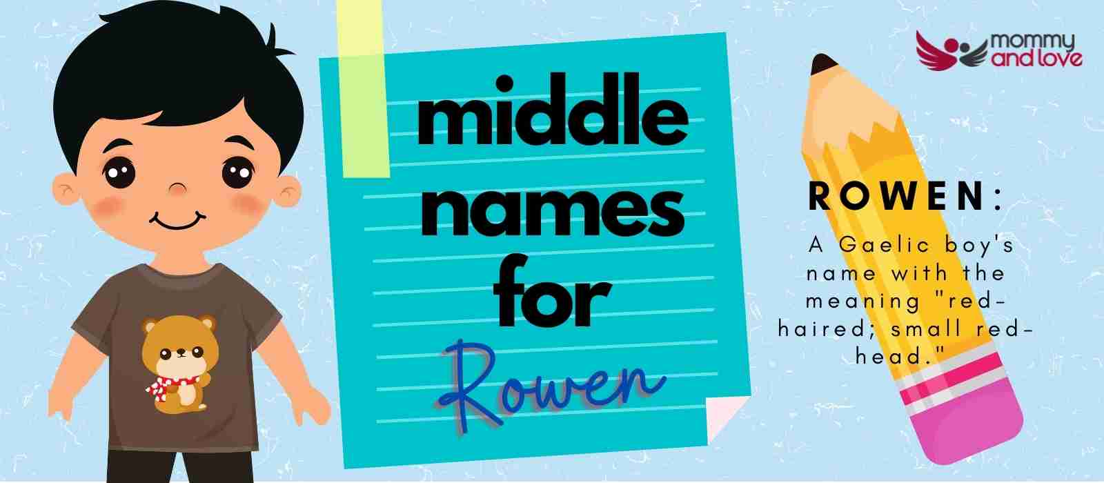 Middle Names for Rowen