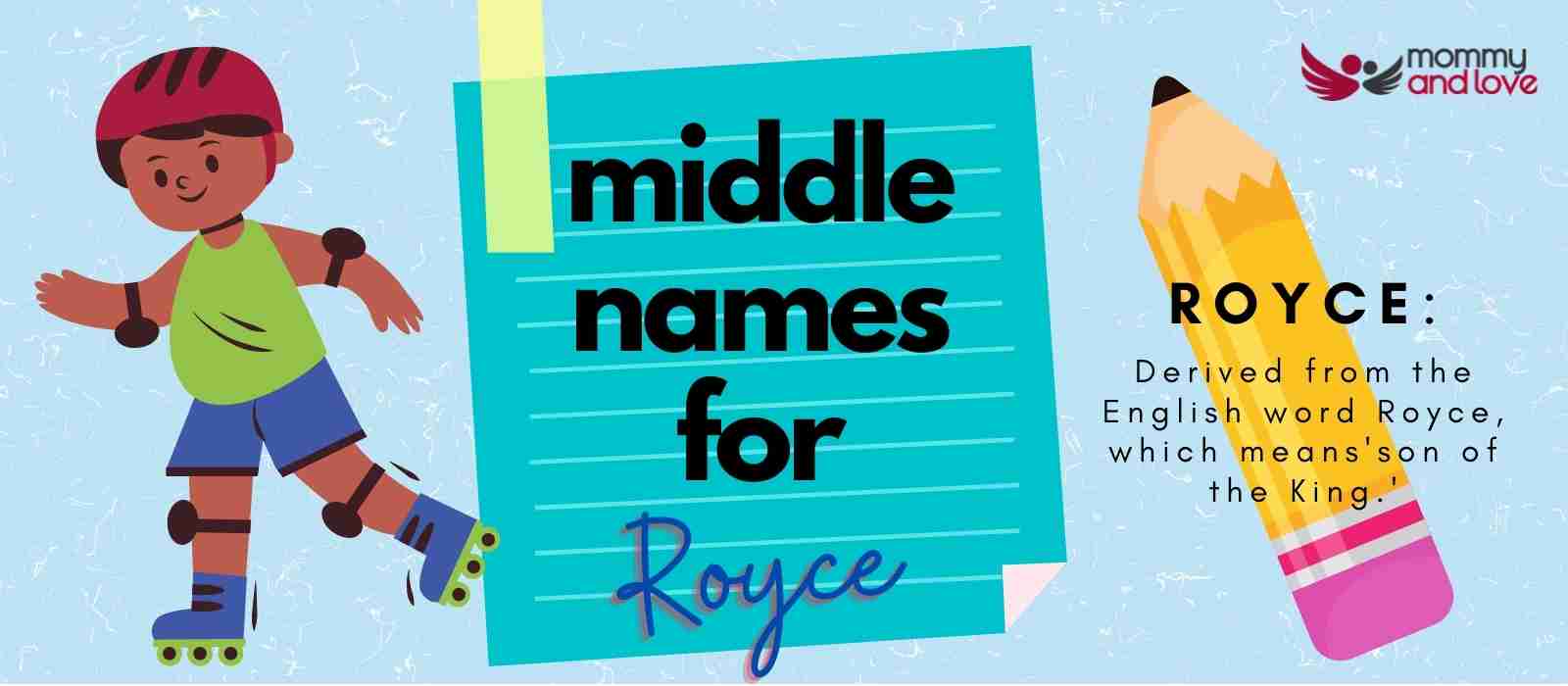 Middle Names for Royce