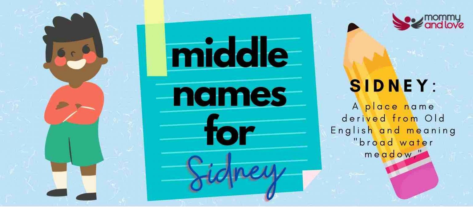 Middle Names for Sidney 87 Charming Choices for Your Child Mommy and