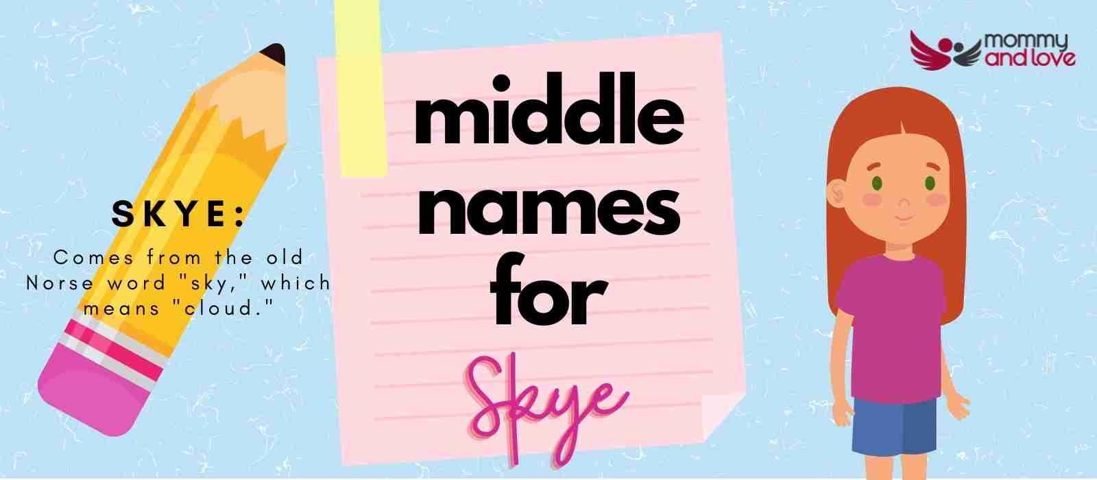 Middle Names For Skye 101 Beautiful Companions To Consider Mommy And 