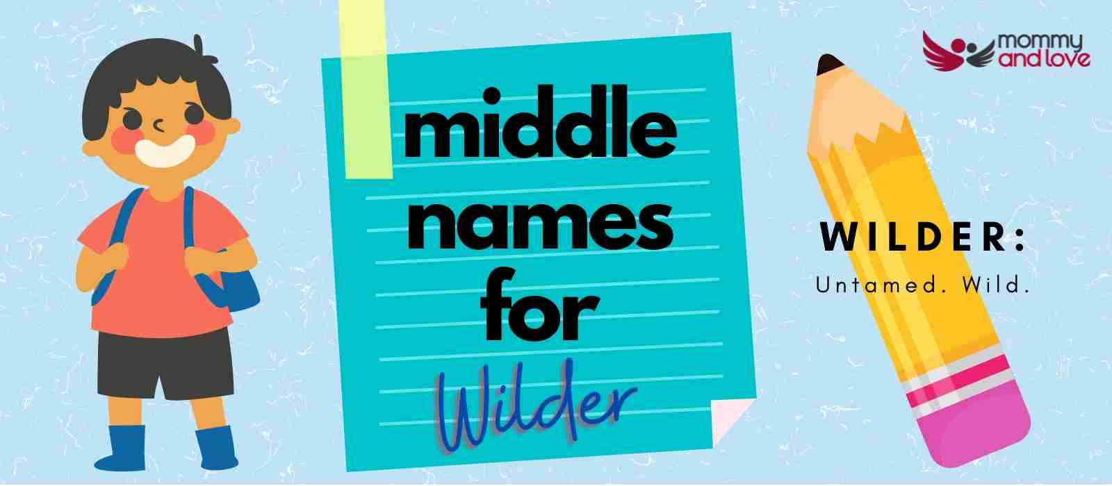 Middle Names for Wilder
