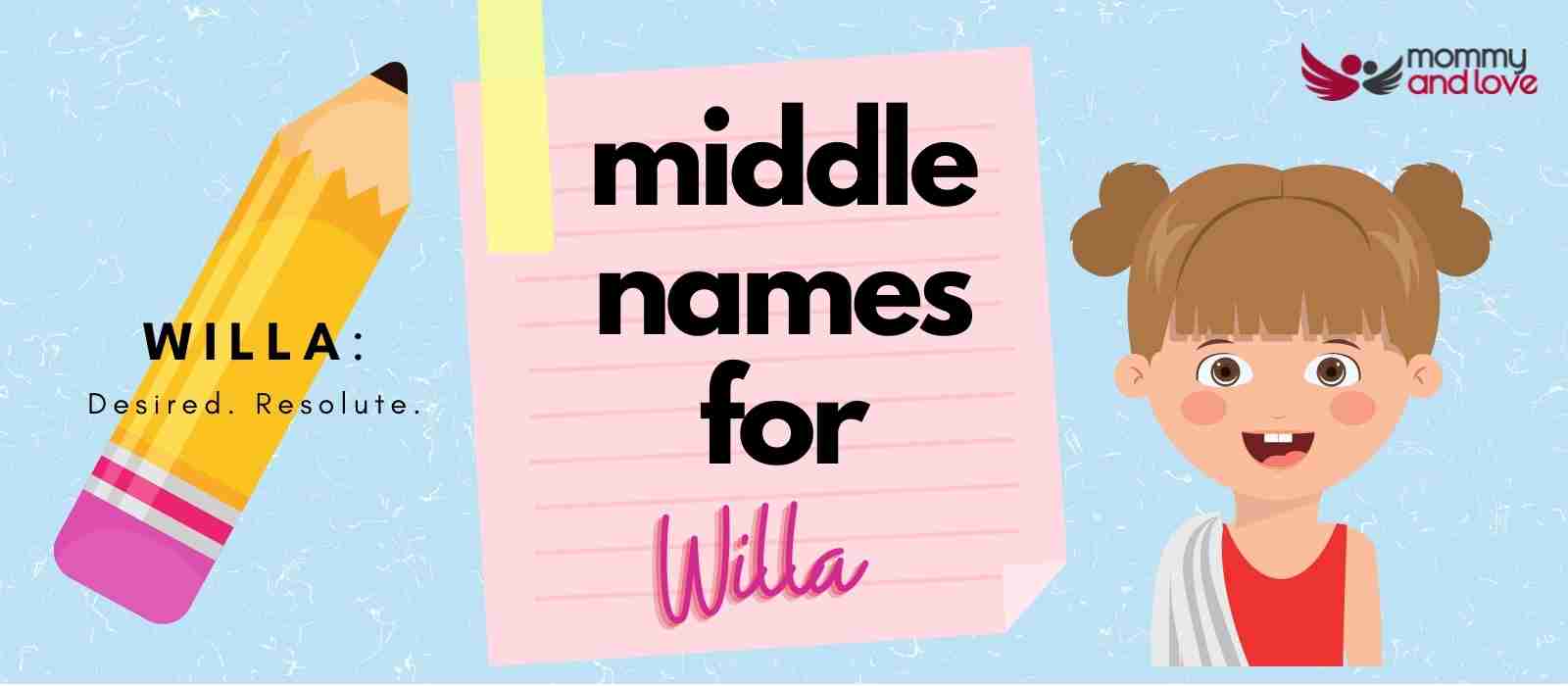 Middle Names for Willa