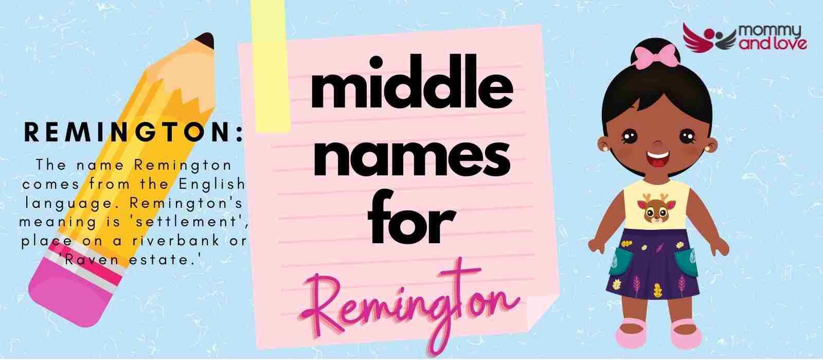 Middle Names for remington girl