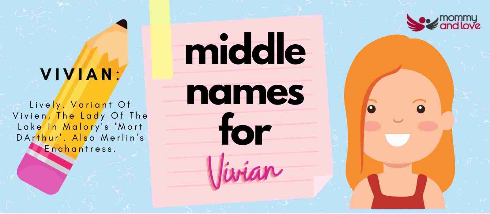 Middle Names for vivian
