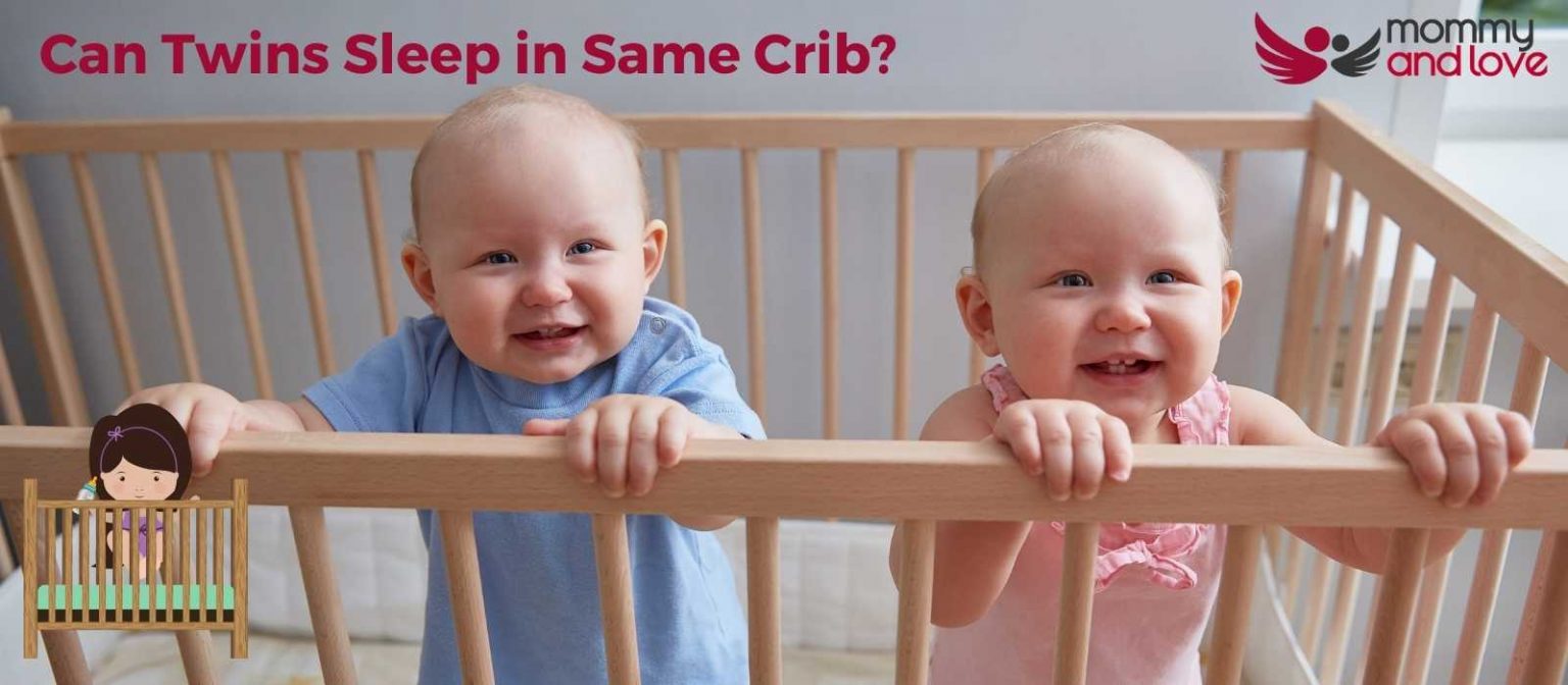 Can Twins Sleep in Same Crib? Mommy and Love