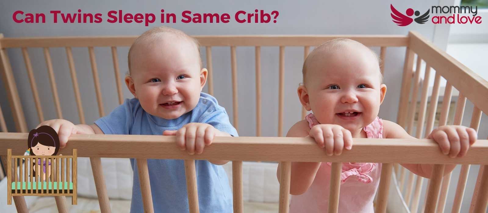 Can Twins Sleep in Same Crib