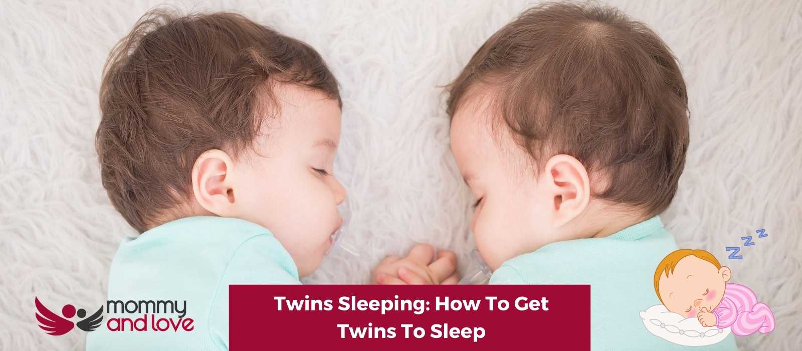 Twins Sleeping How To Get Twins To Sleep