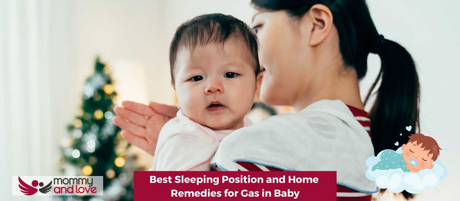 Best Sleeping Position and Home Remedies for Gas in Baby