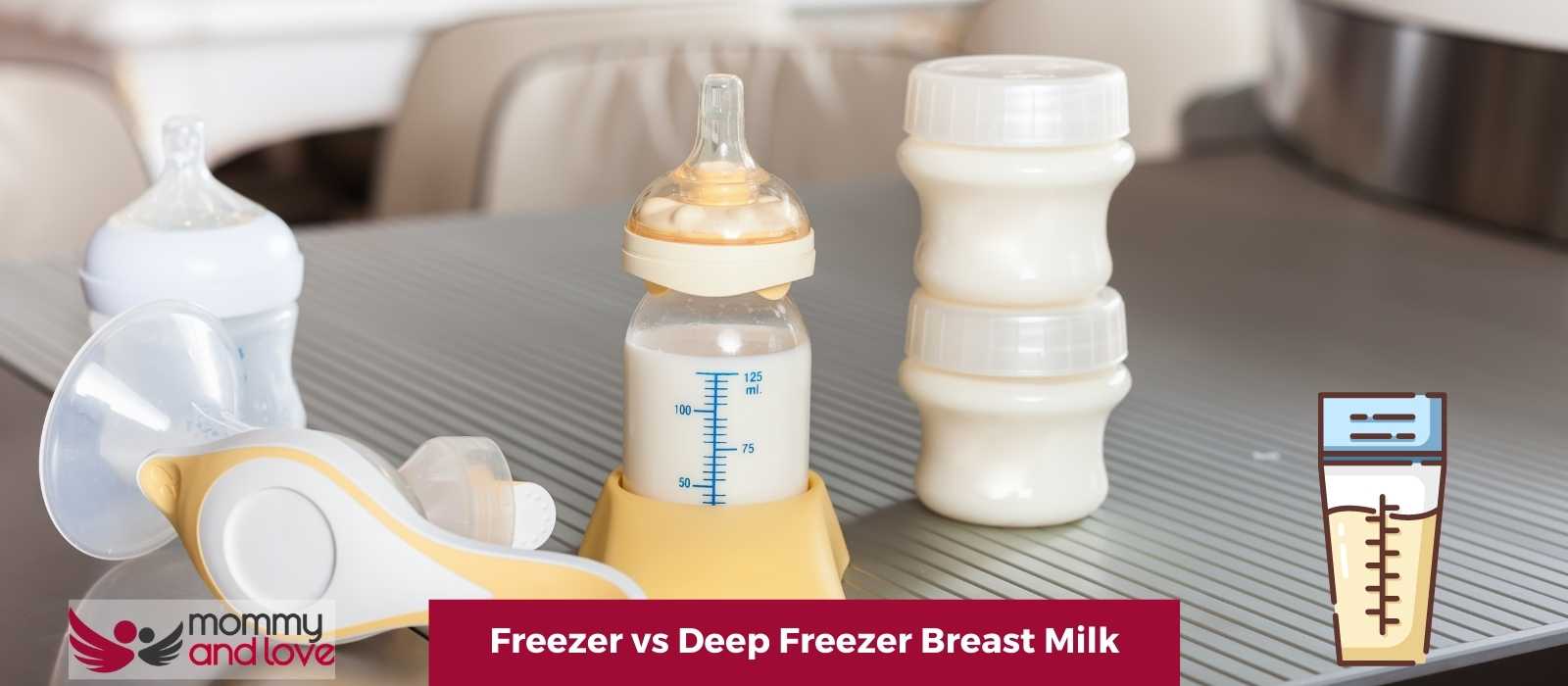 Freezer vs Deep Freezer Breast Milk