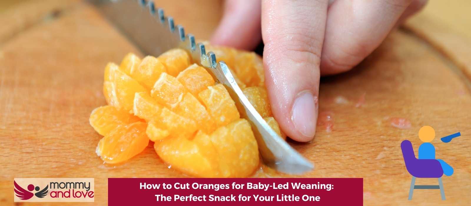 How to Cut Oranges for Baby-Led Weaning The Perfect Snack for Your Little One