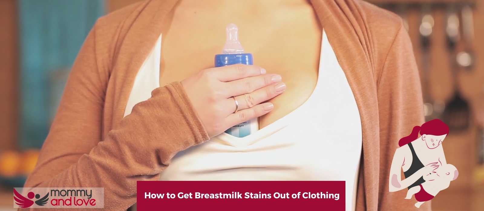 How to Get Breastmilk Stains Out of Clothing